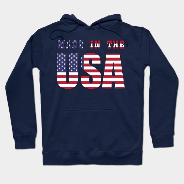 Made in the USA Hoodie by richardsimpsonart